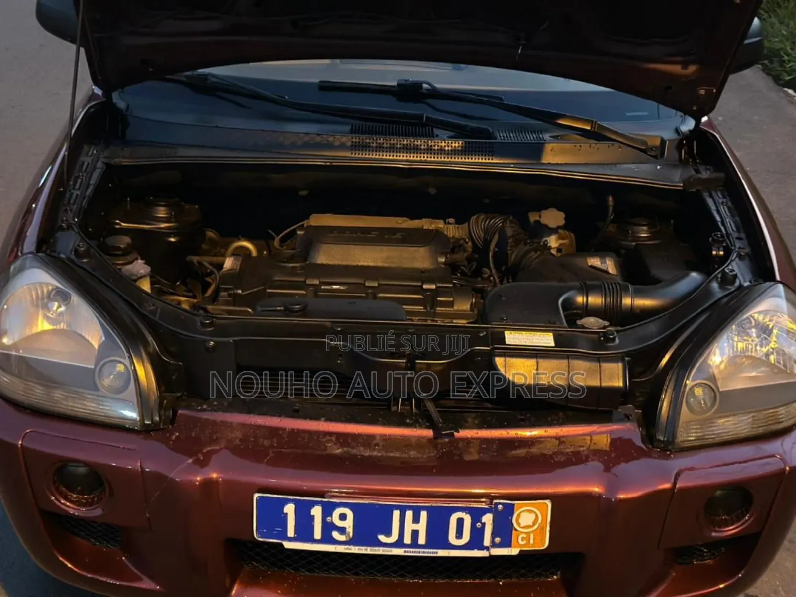 Hyundai Tucson 2006 Rouge