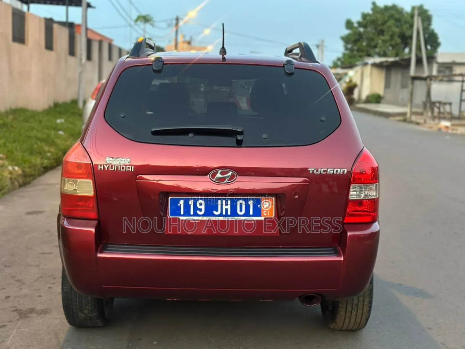 Hyundai Tucson 2006 Rouge