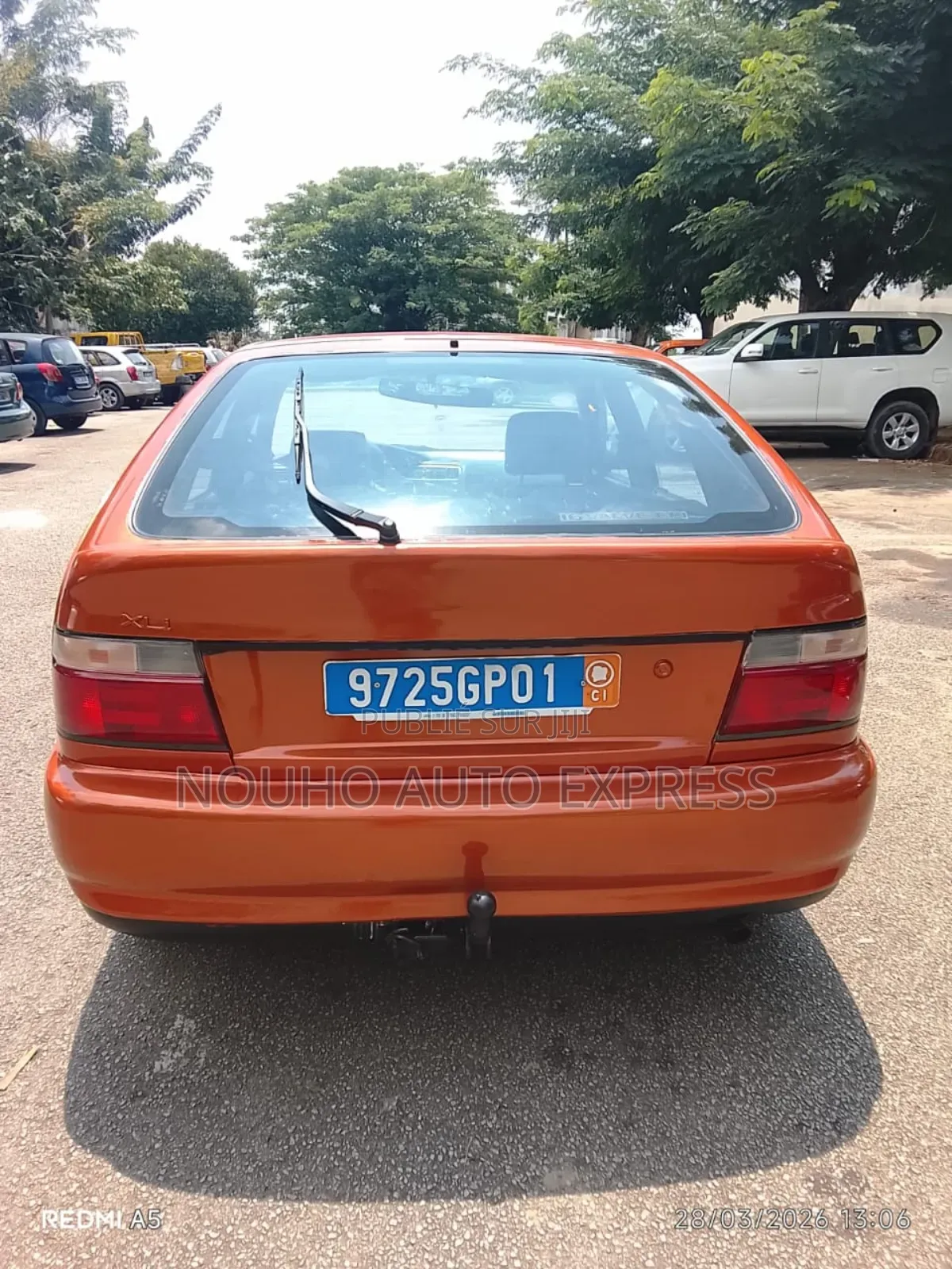 Toyota Corolla 2002 Orange