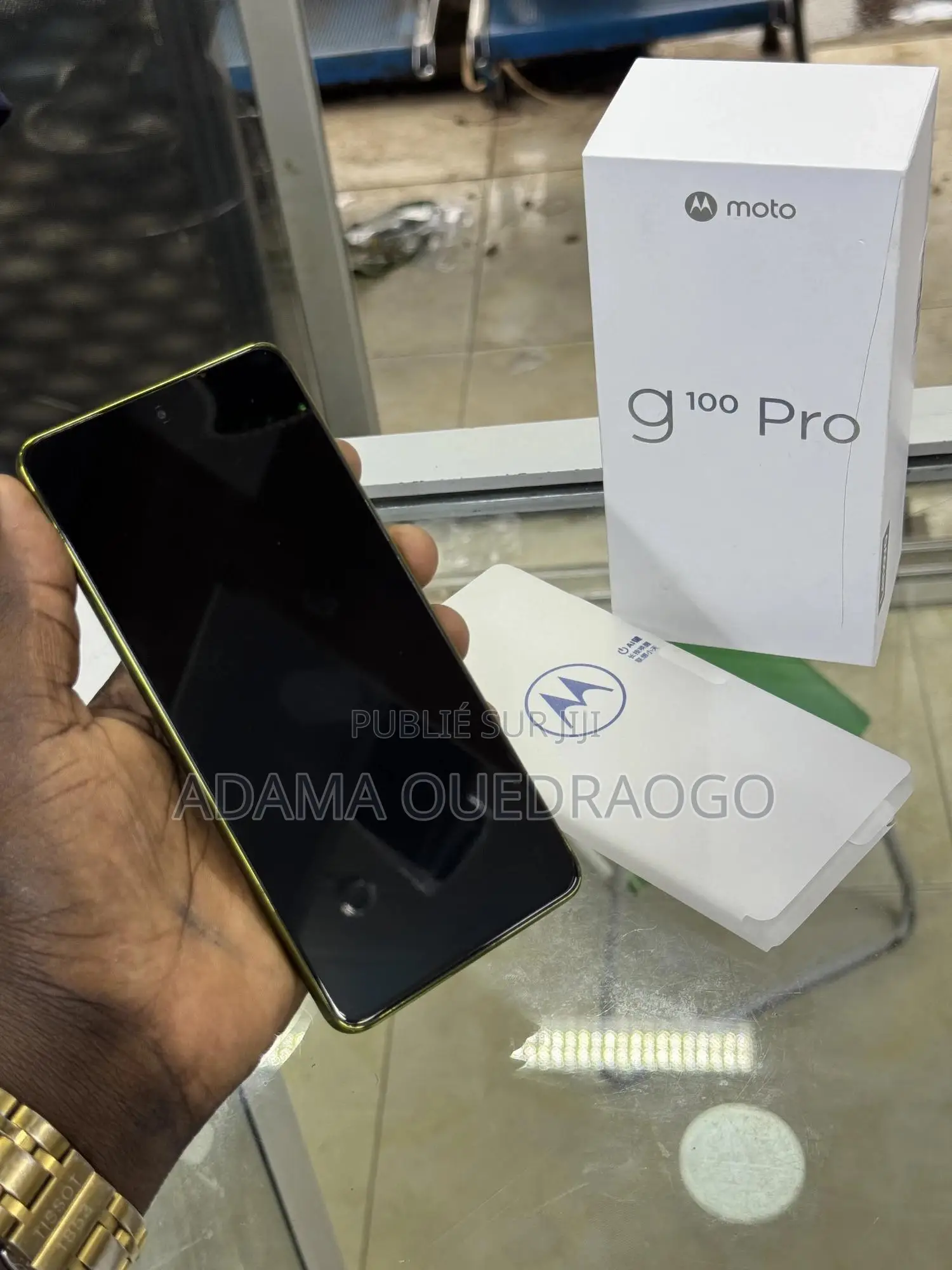 Nouveau Motorola Moto G100 5G 256 GB Jaune