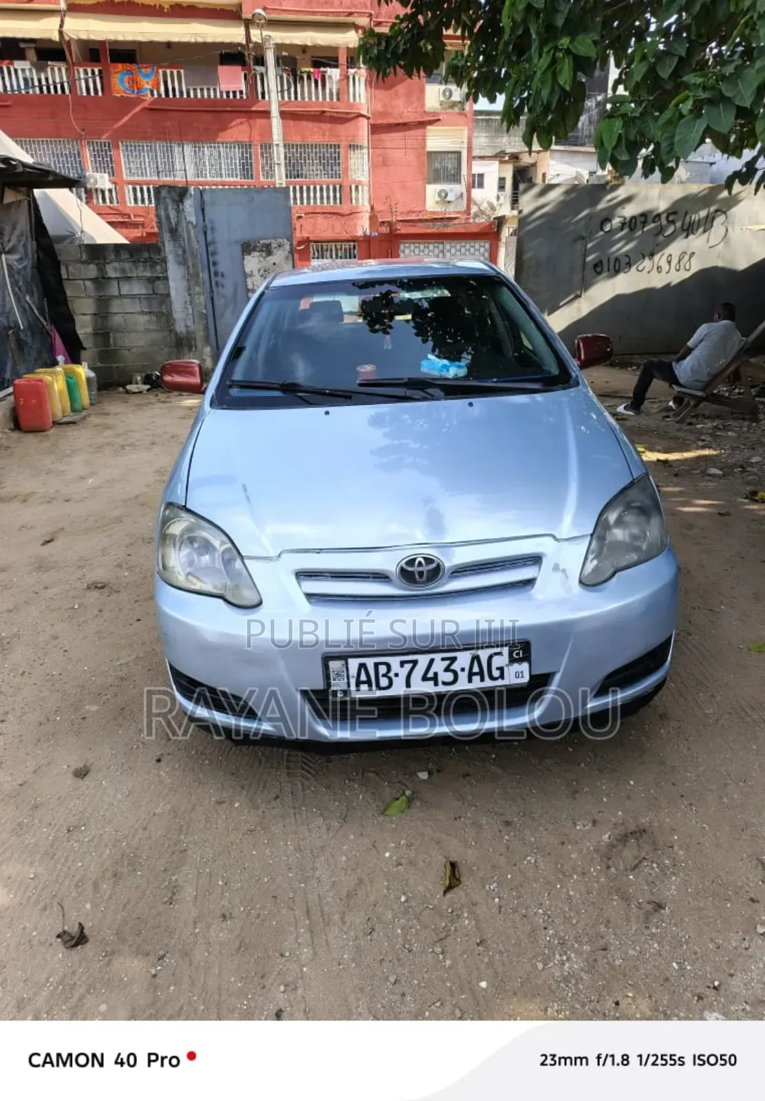 Toyota Corolla 2004 Gris