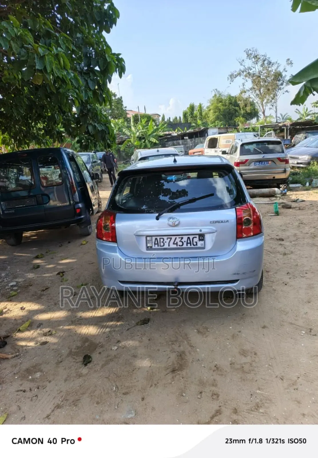Toyota Corolla 2004 Gris