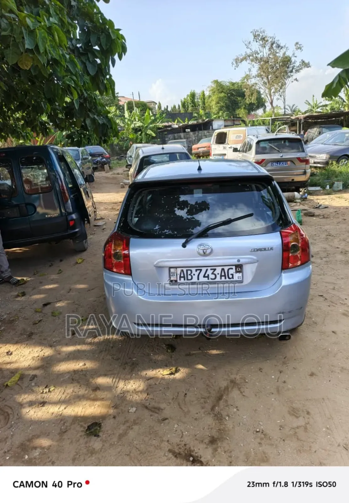 Toyota Corolla 2004 Gris