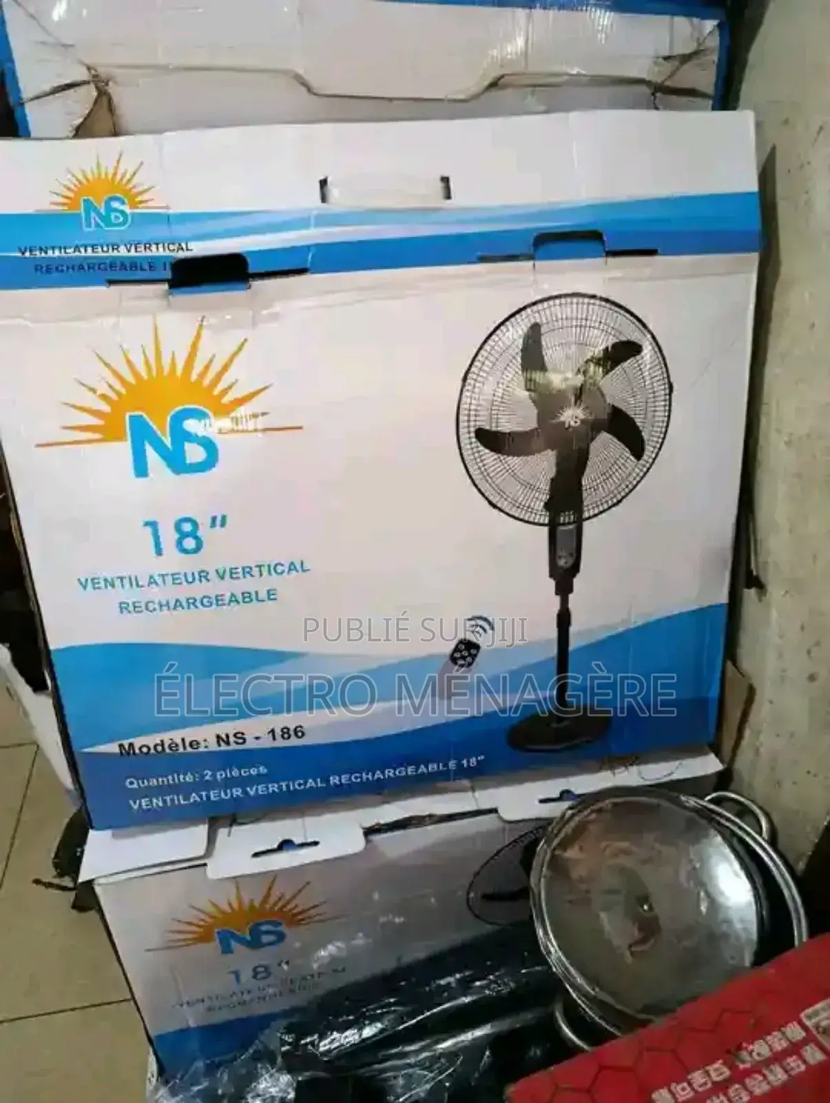 Ventilateur Rechargeable