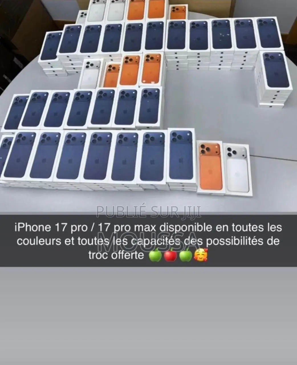 Nouveau Apple iPhone 17 Pro Max 256 GB Orange