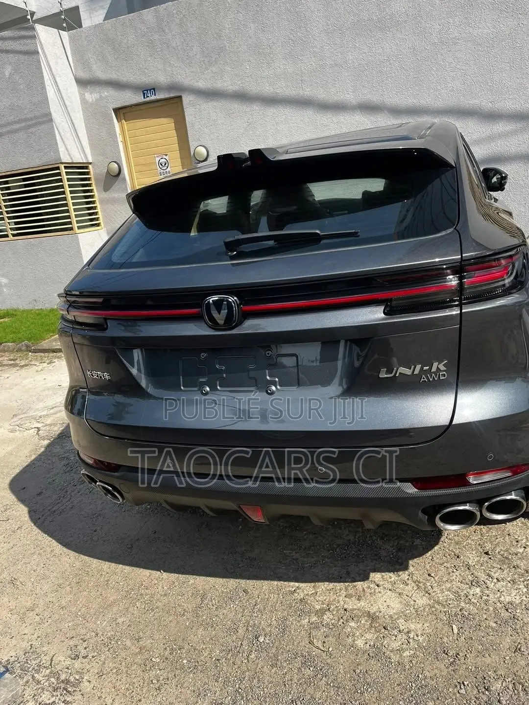 Nouveau Changan UNI-K 2025 Noir