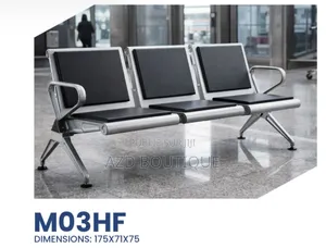 Banc De Salle d'Attente en Inox