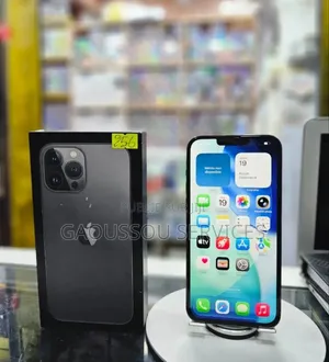 Nouveau Apple iPhone 13 Pro Max 256 GB Noir