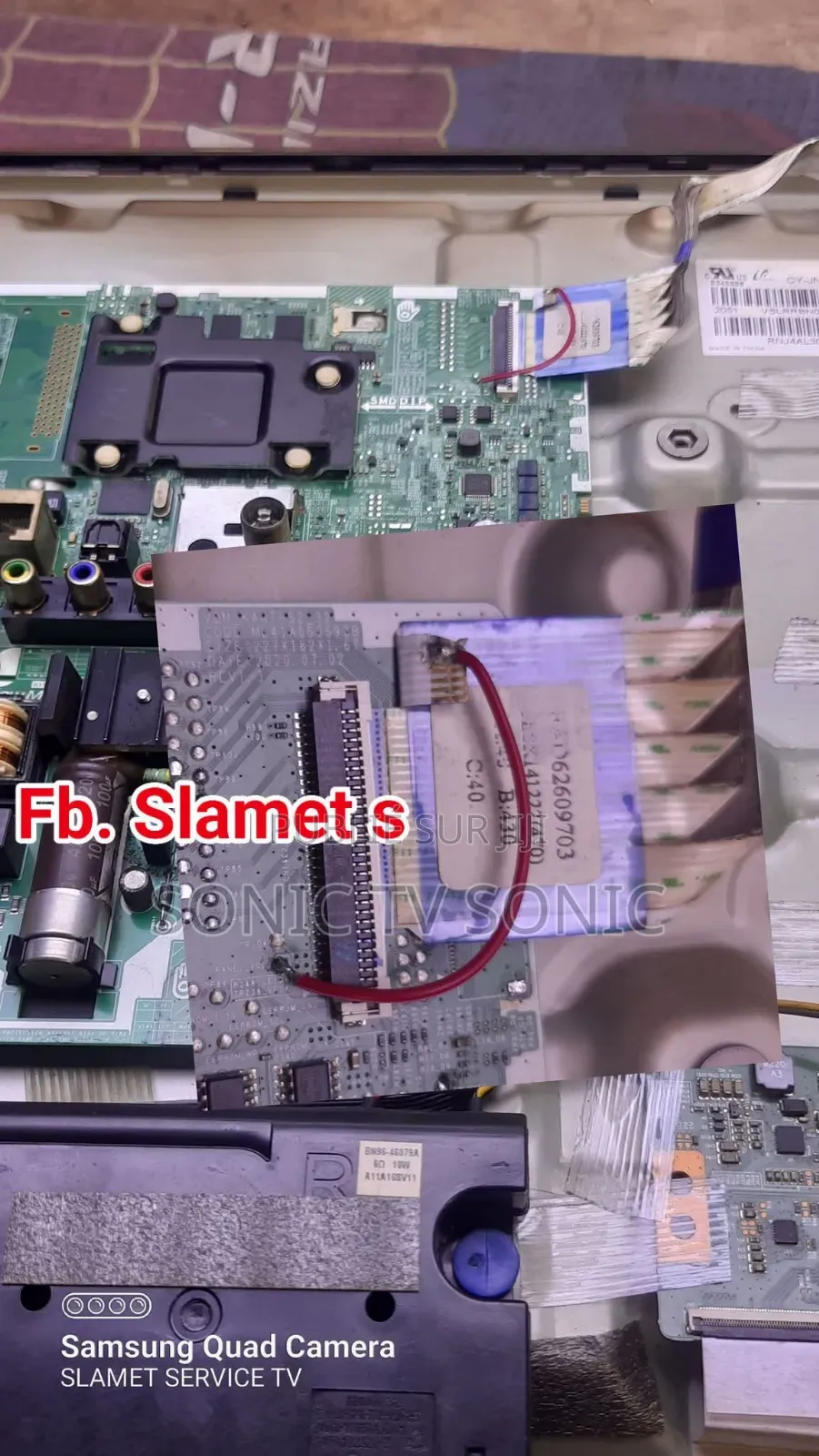 Sonic TV Show Repair Service Smart TV Backlight Repair Service