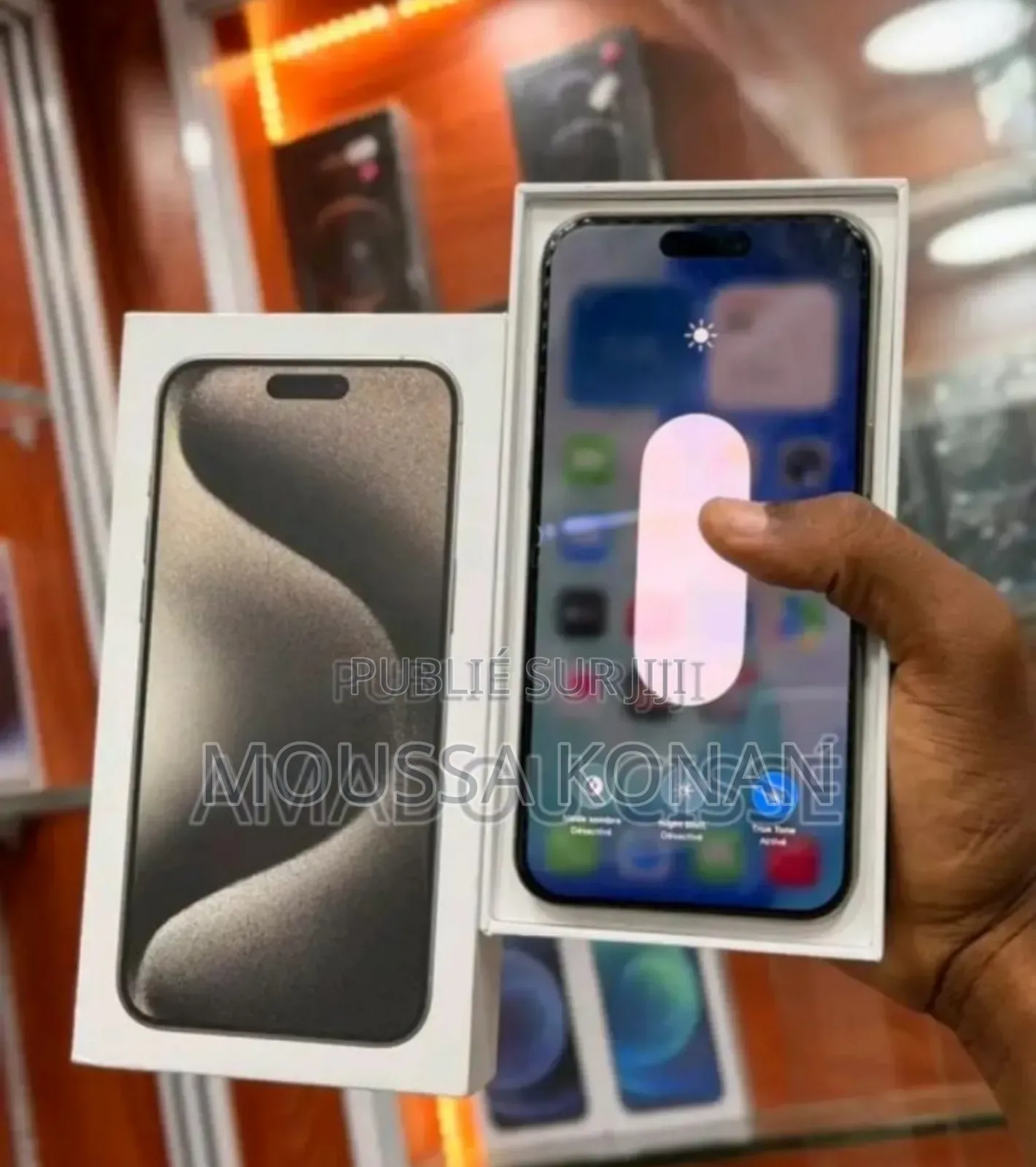 Nouveau Apple iPhone 15 Pro Max 256 GB Gris