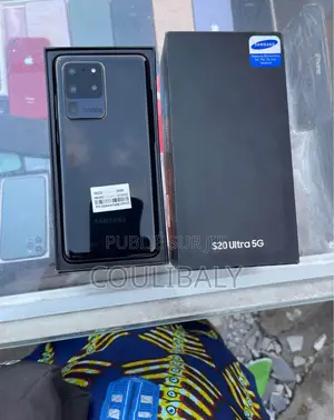 Nouveau Samsung Galaxy S20 Ultra 5G 256 GB Noir