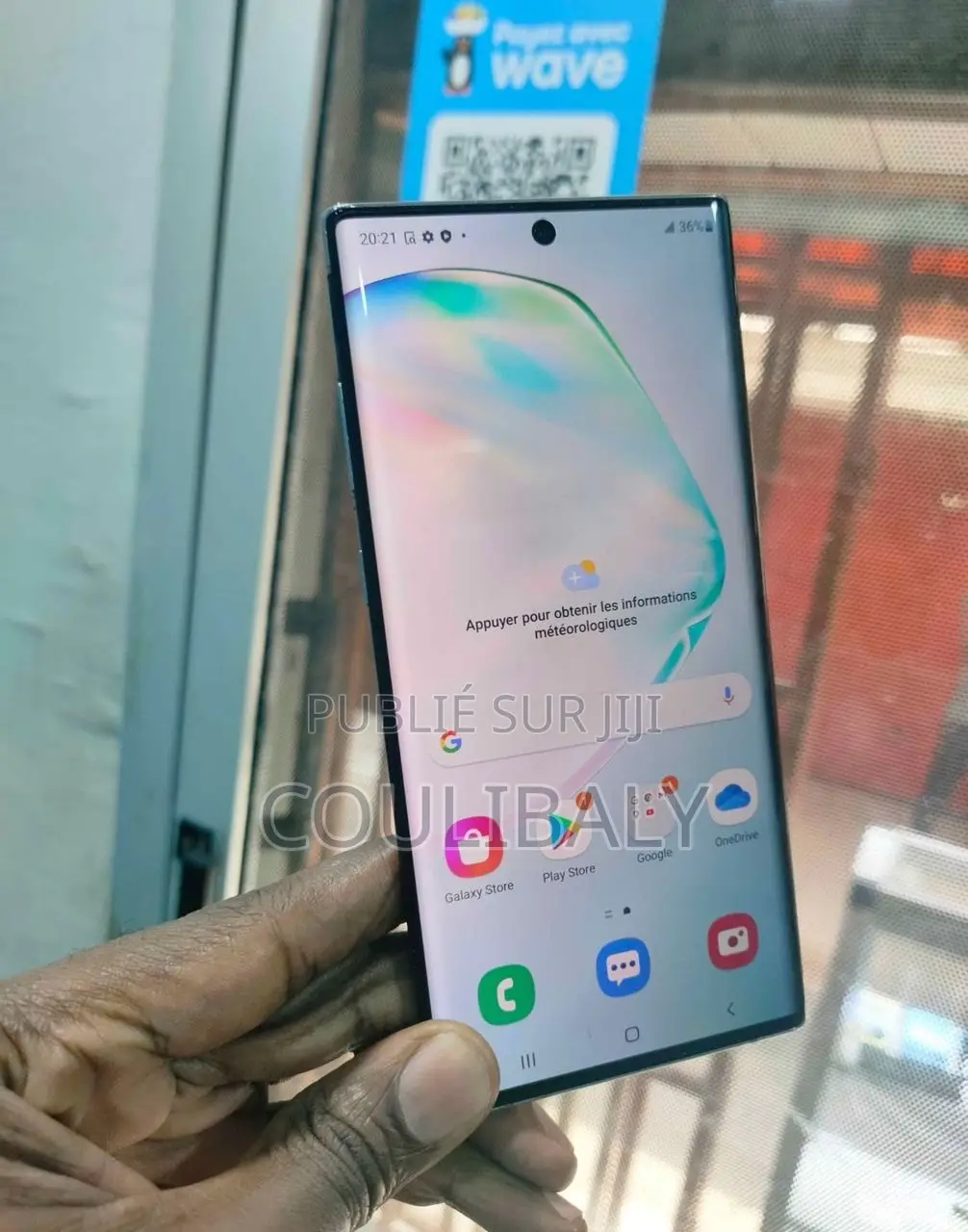 Nouveau Samsung Galaxy Note 10 Plus 5G 512 GB Bleu