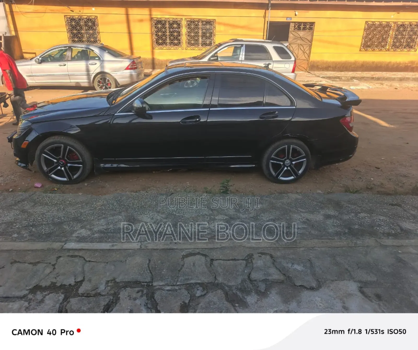 Mercedes-Benz C300 Luxury 4Matic Sedan AWD (3.0L 6cyl 7A) 2010 Noir