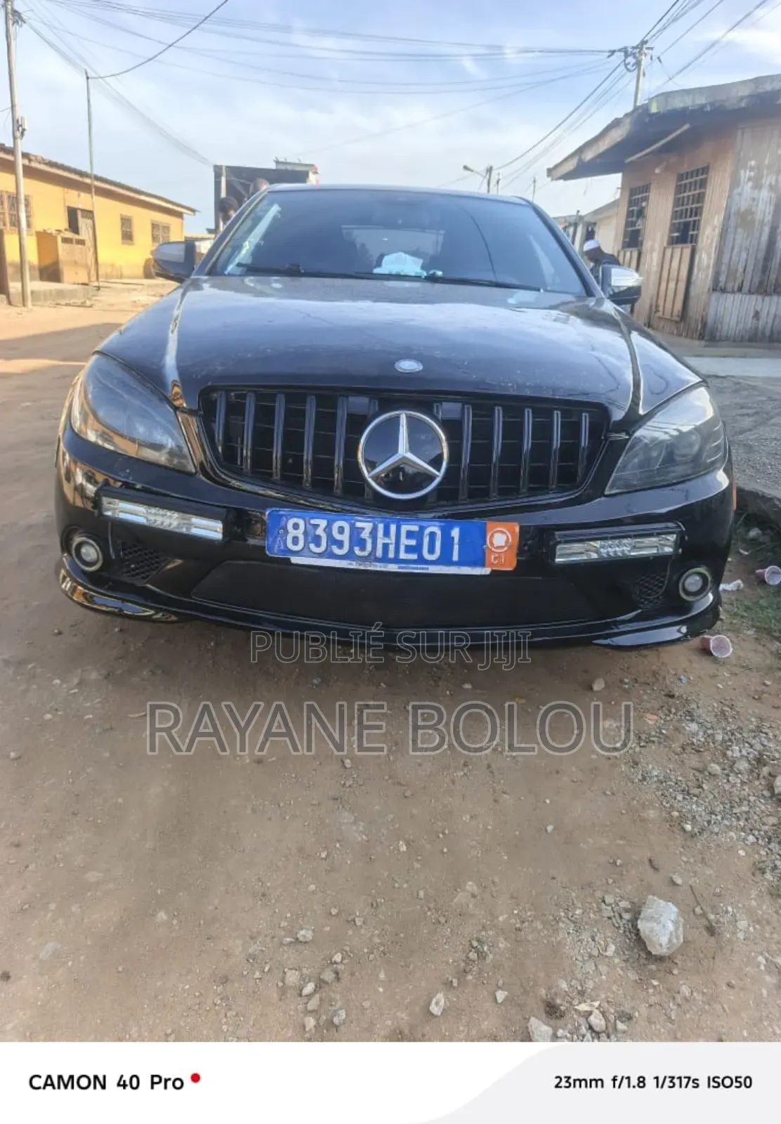 Mercedes-Benz C300 Luxury 4Matic Sedan AWD (3.0L 6cyl 7A) 2010 Noir