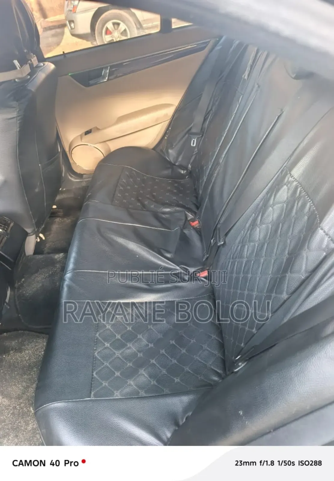 Mercedes-Benz C300 Luxury 4Matic Sedan AWD (3.0L 6cyl 7A) 2010 Noir