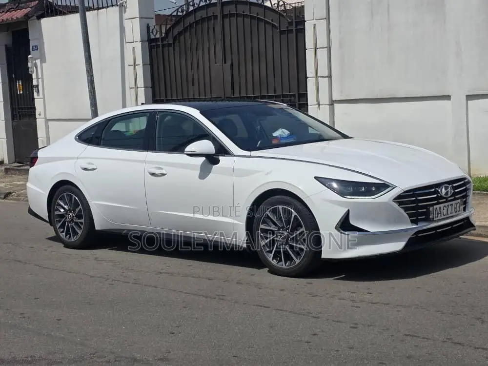 Hyundai Sonata 2020 Blanc