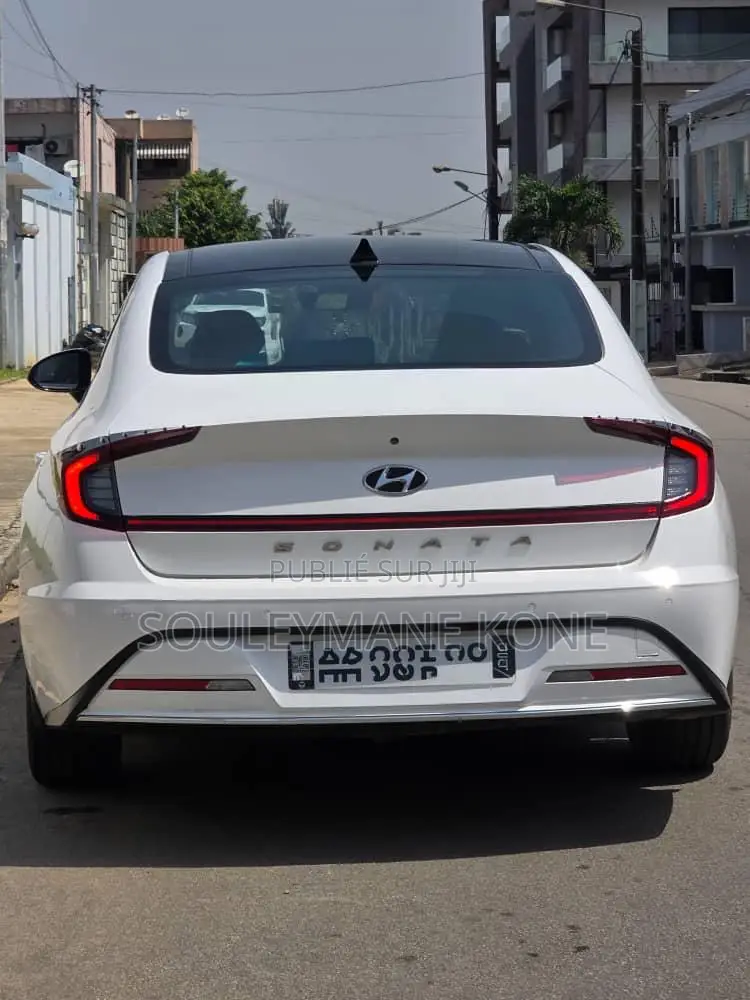 Hyundai Sonata 2020 Blanc