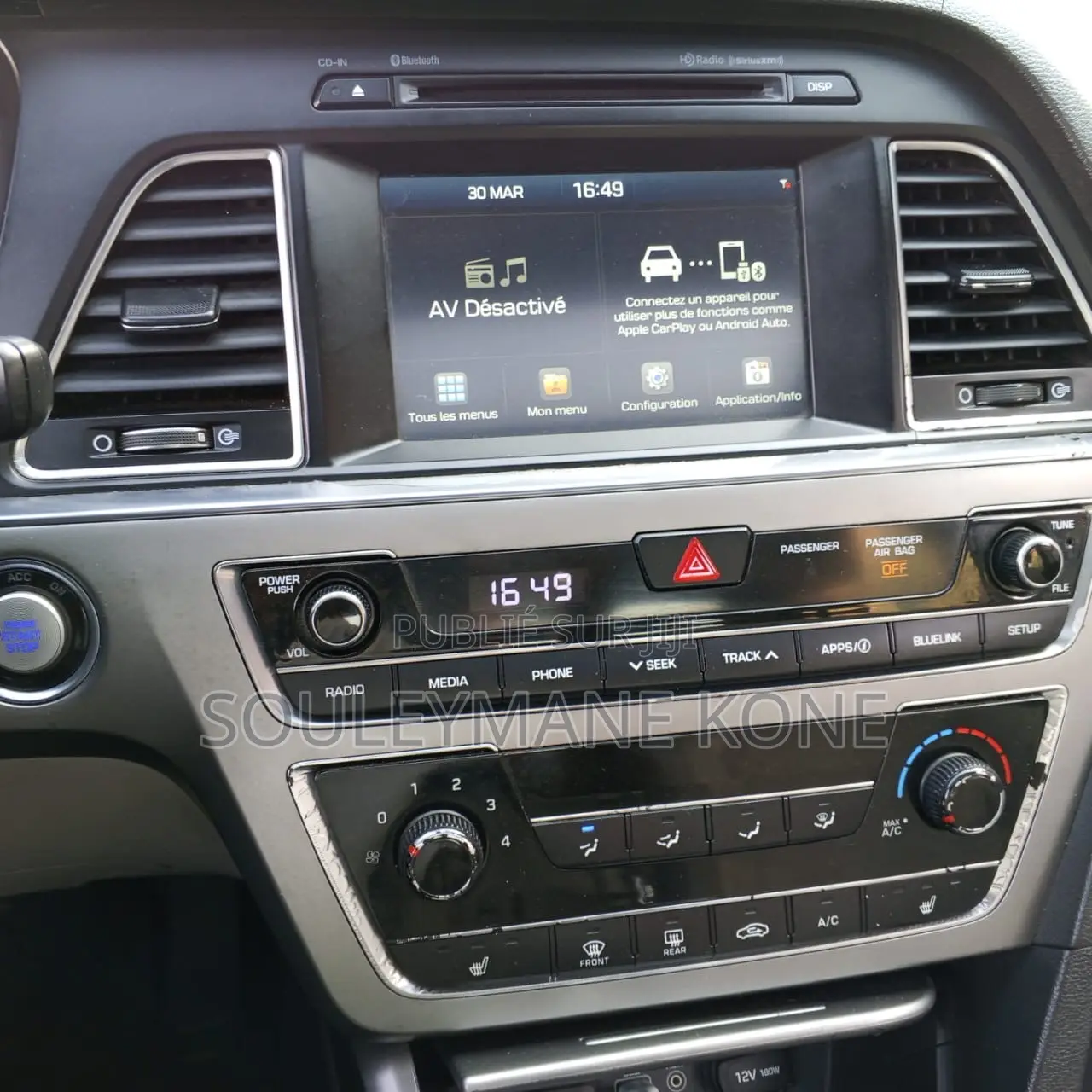 Hyundai Sonata 2017 Gris