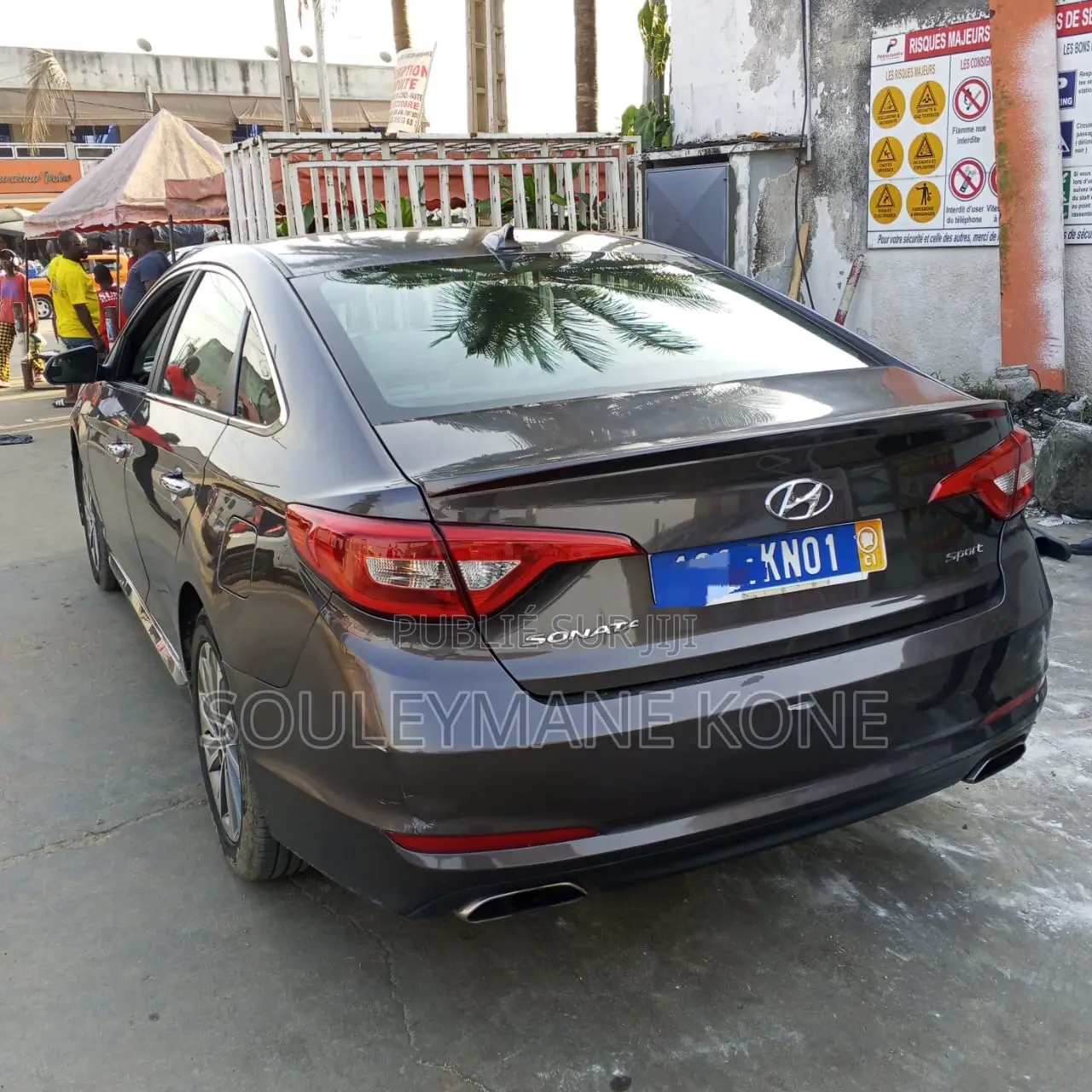 Hyundai Sonata 2017 Gris