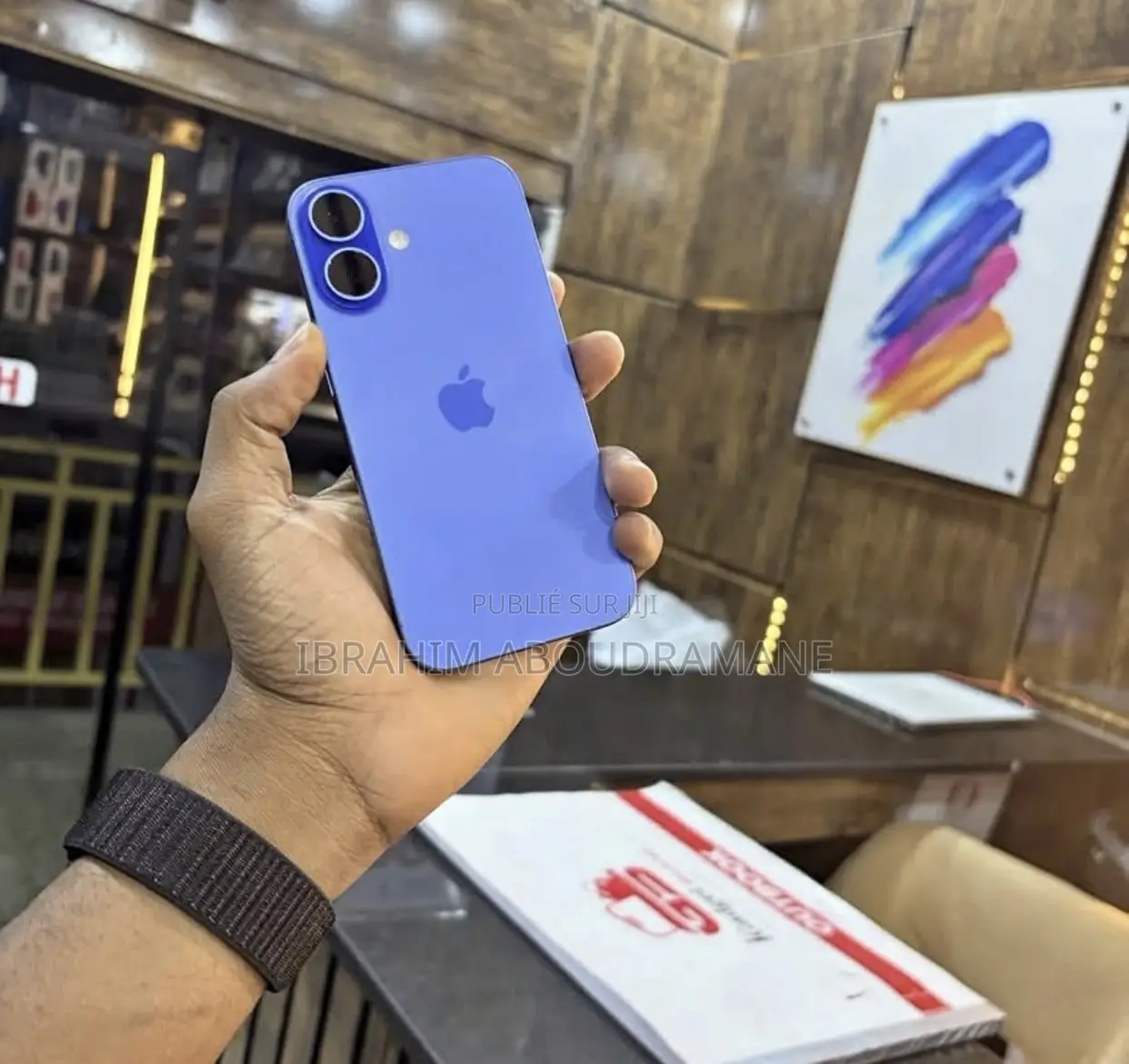 Nouveau Apple iPhone 16 512 GB Bleu