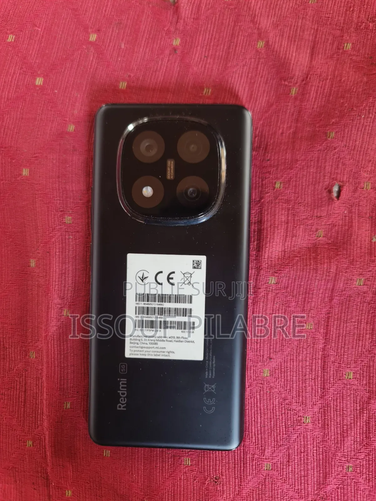 Xiaomi Redmi Note 14 Pro+ 512 GB Noir