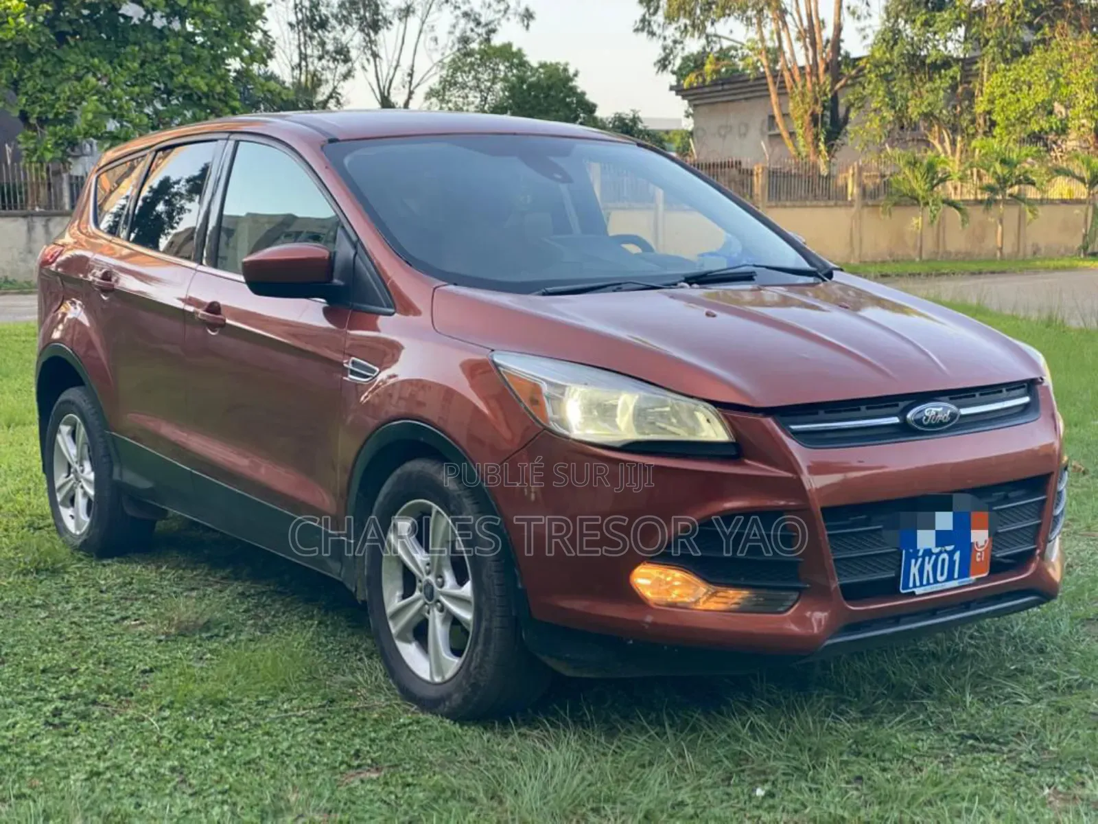 Ford Escape S 4dr SUV (2.5L 4cyl 6A) 2015 Orange