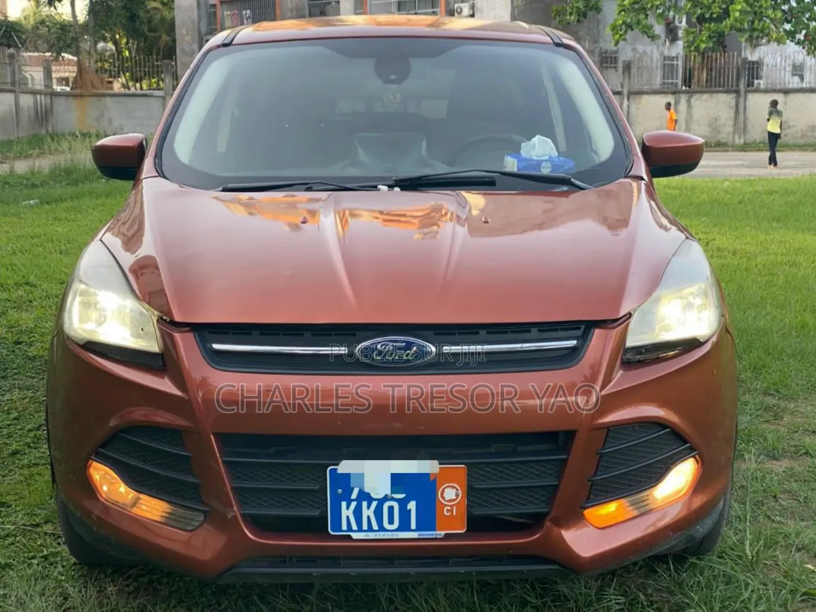 Ford Escape S 4dr SUV (2.5L 4cyl 6A) 2015 Orange