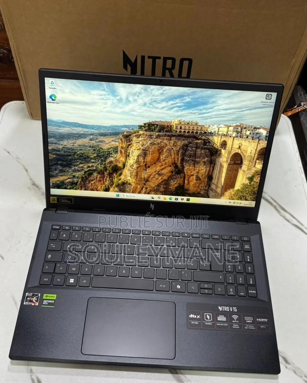 Nouveau Ordinateur portable Acer Nitro 5 16GB AMD Ryzen 7 SSD 512GB