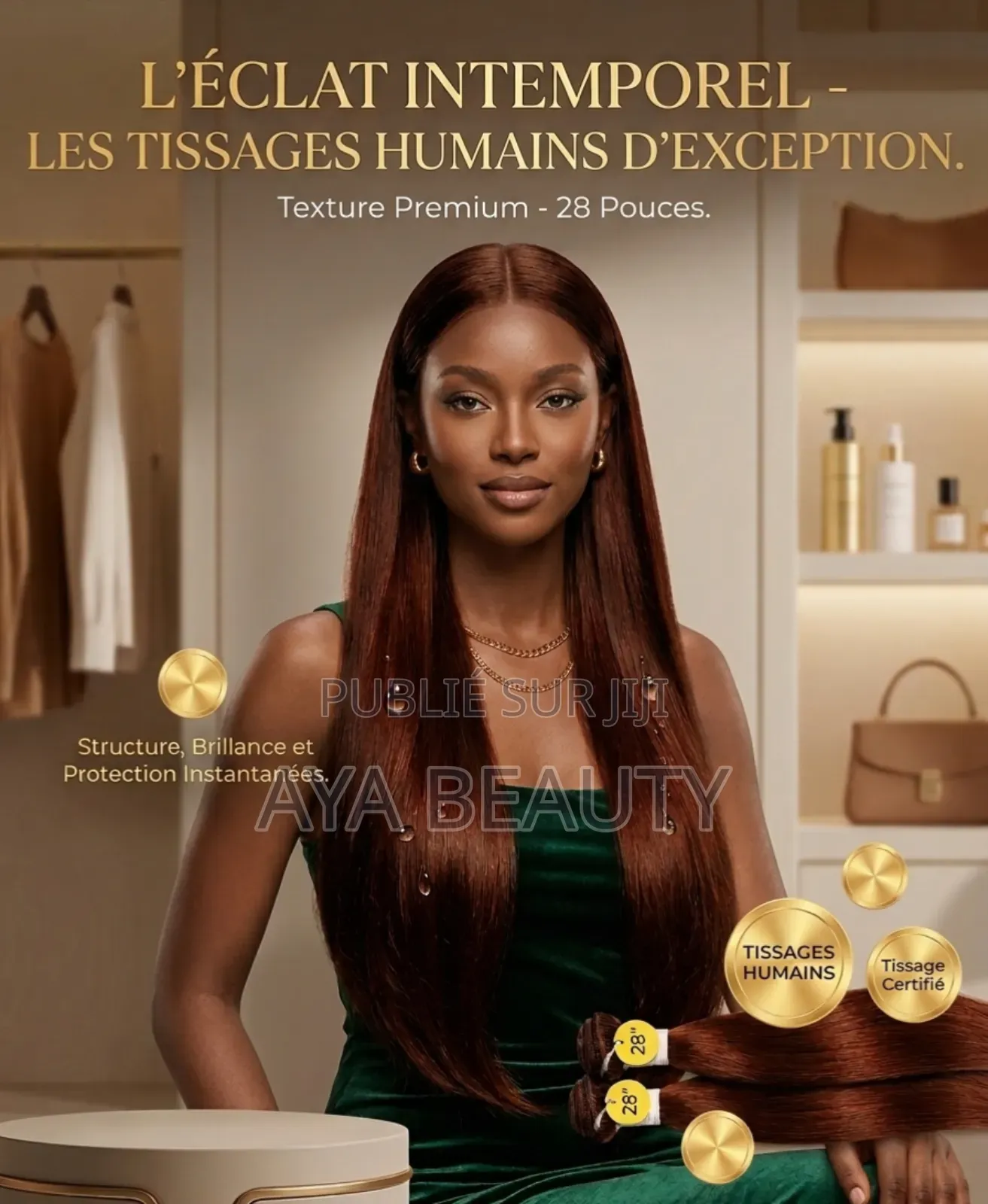 Tissage Humain L28 Avec Closure