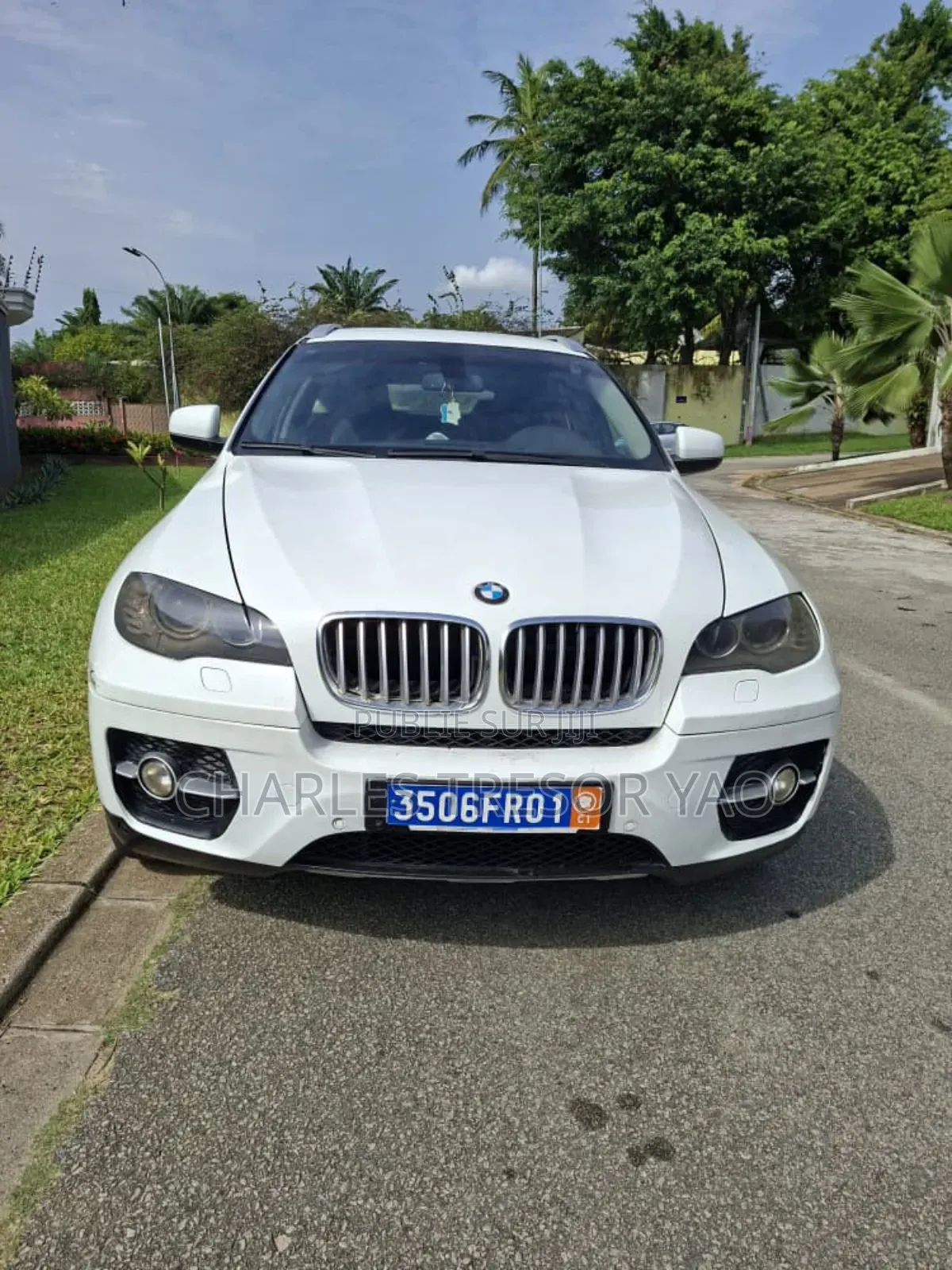 BMW X6 M 2012 Blanc