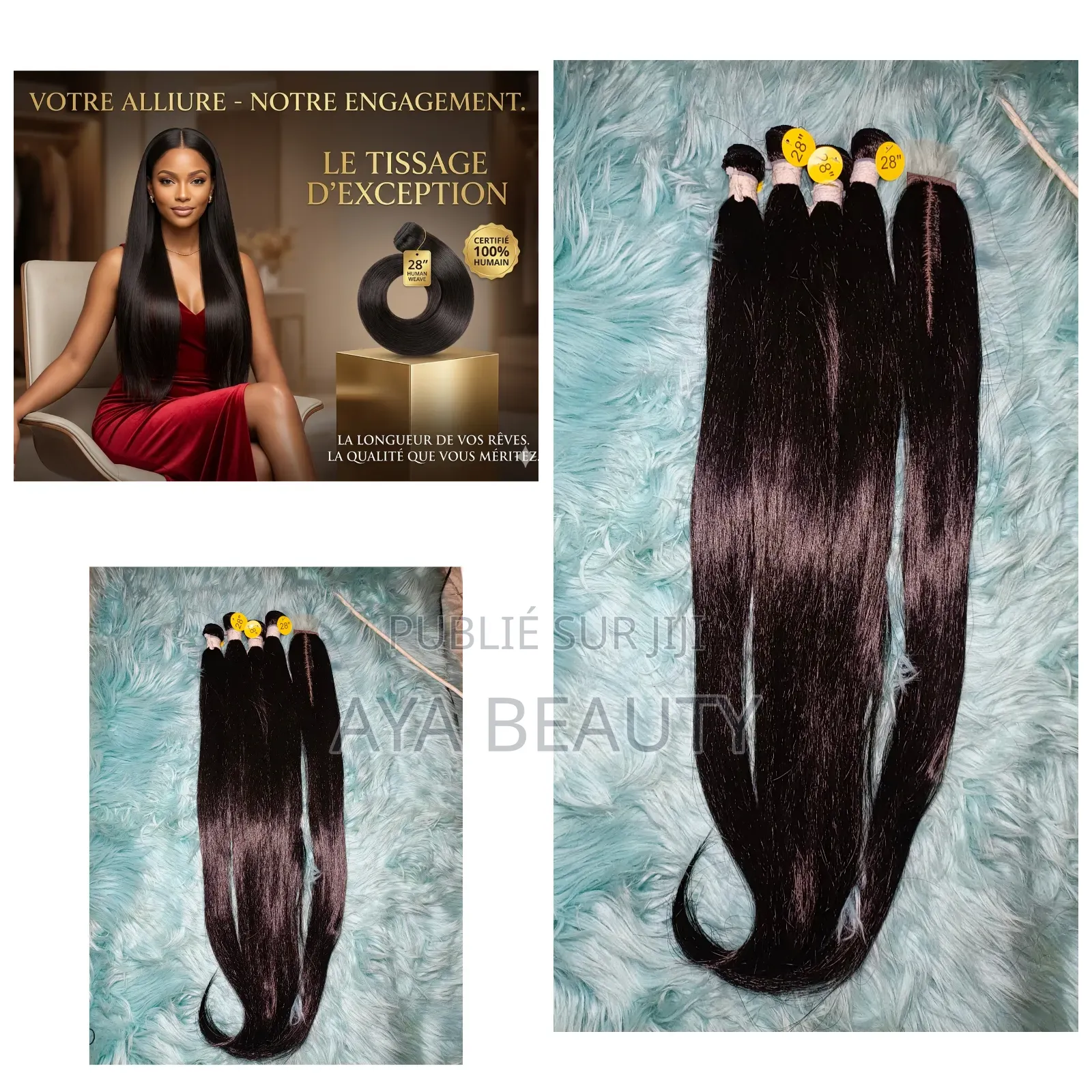 Tissage Synthétique Brésilien L30 Avec Closure