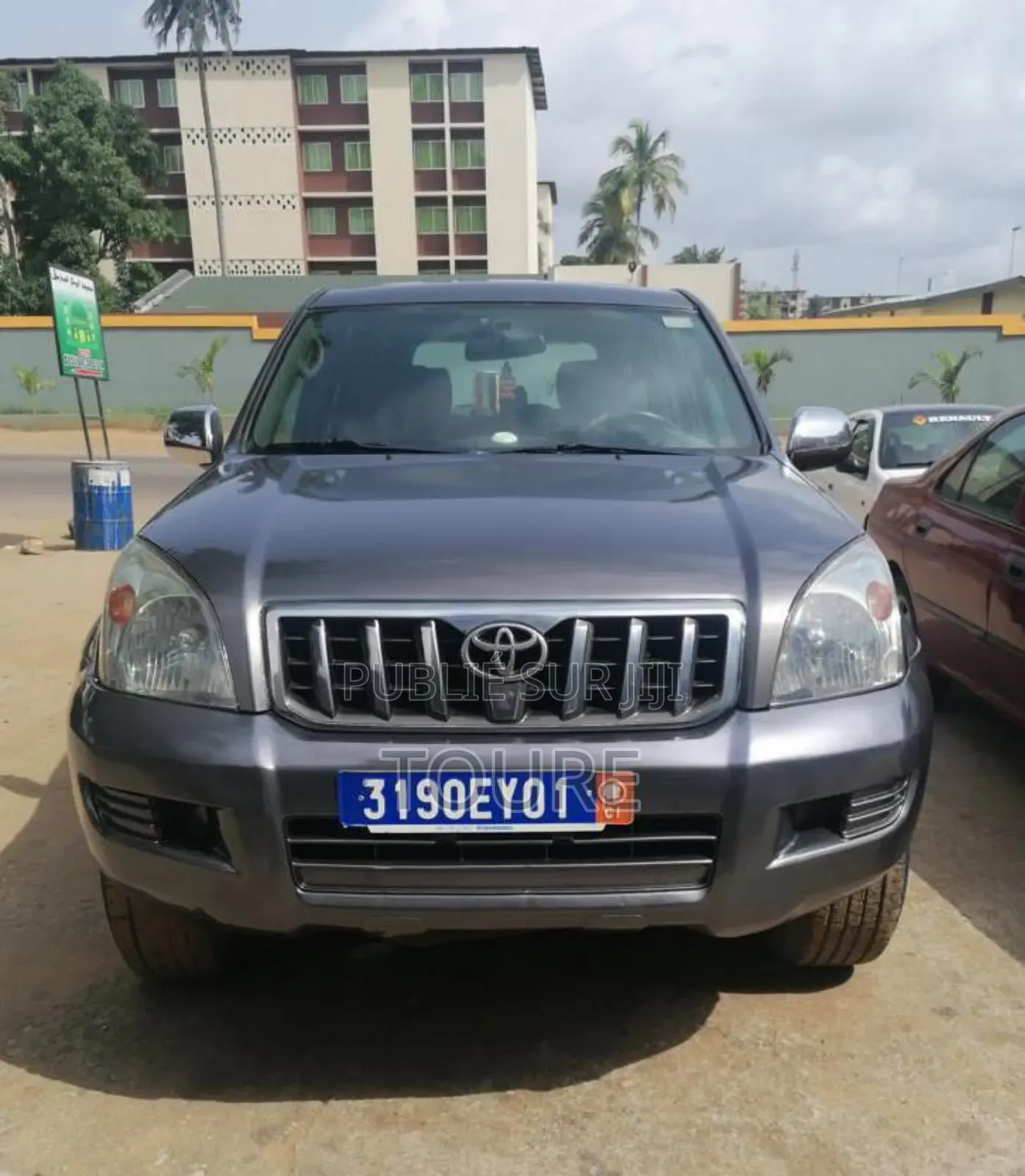 Toyota Land Cruiser Prado 2007 Rouge