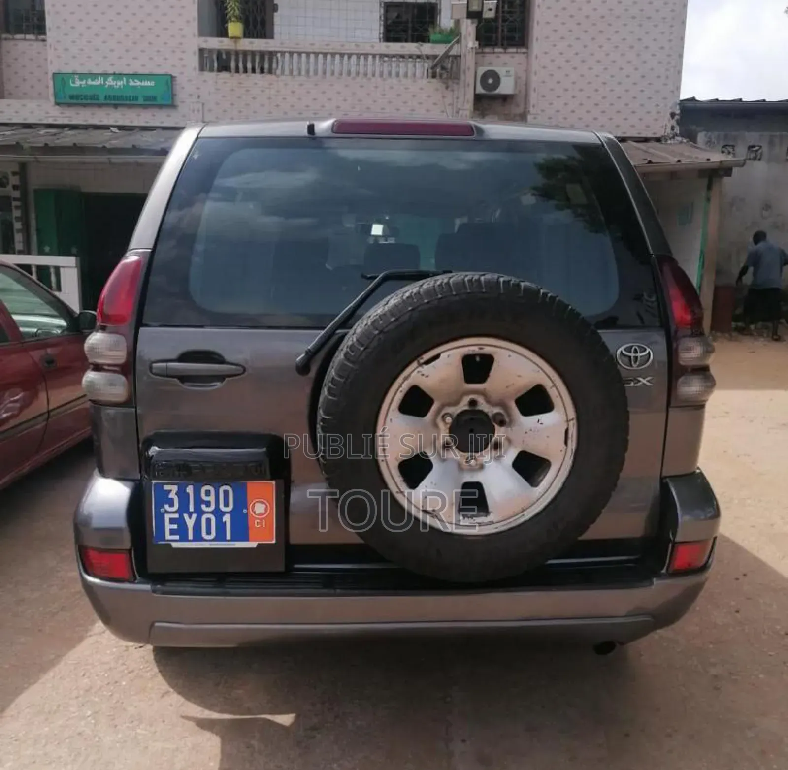 Toyota Land Cruiser Prado 2007 Rouge
