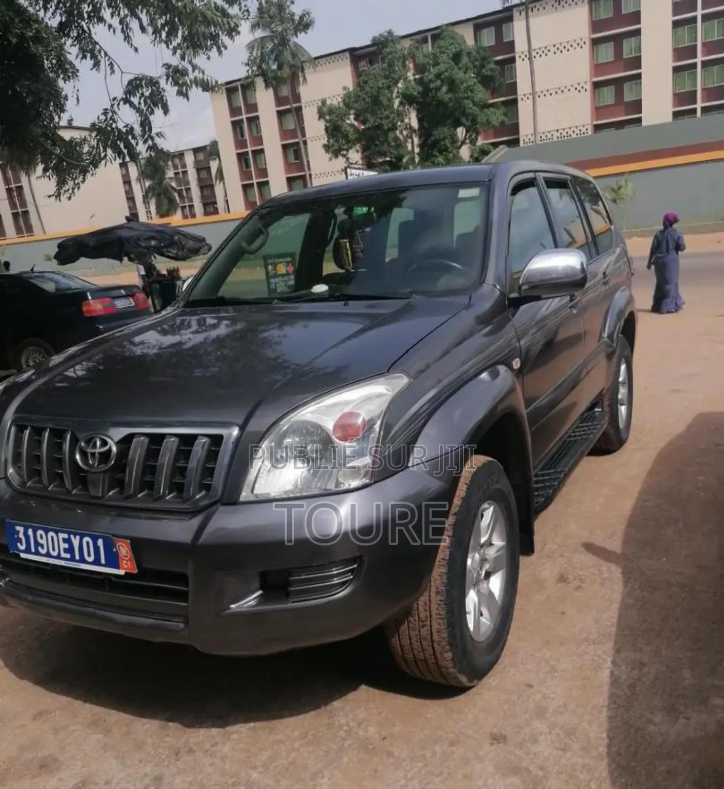 Toyota Land Cruiser Prado 2007 Rouge