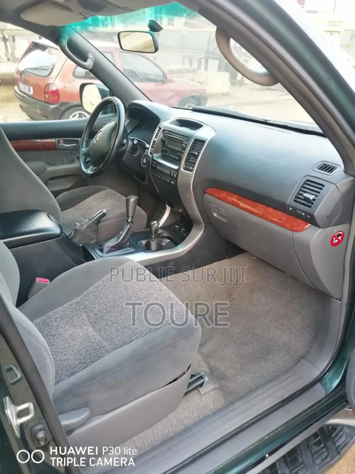 Toyota Land Cruiser Prado 2007 Rouge