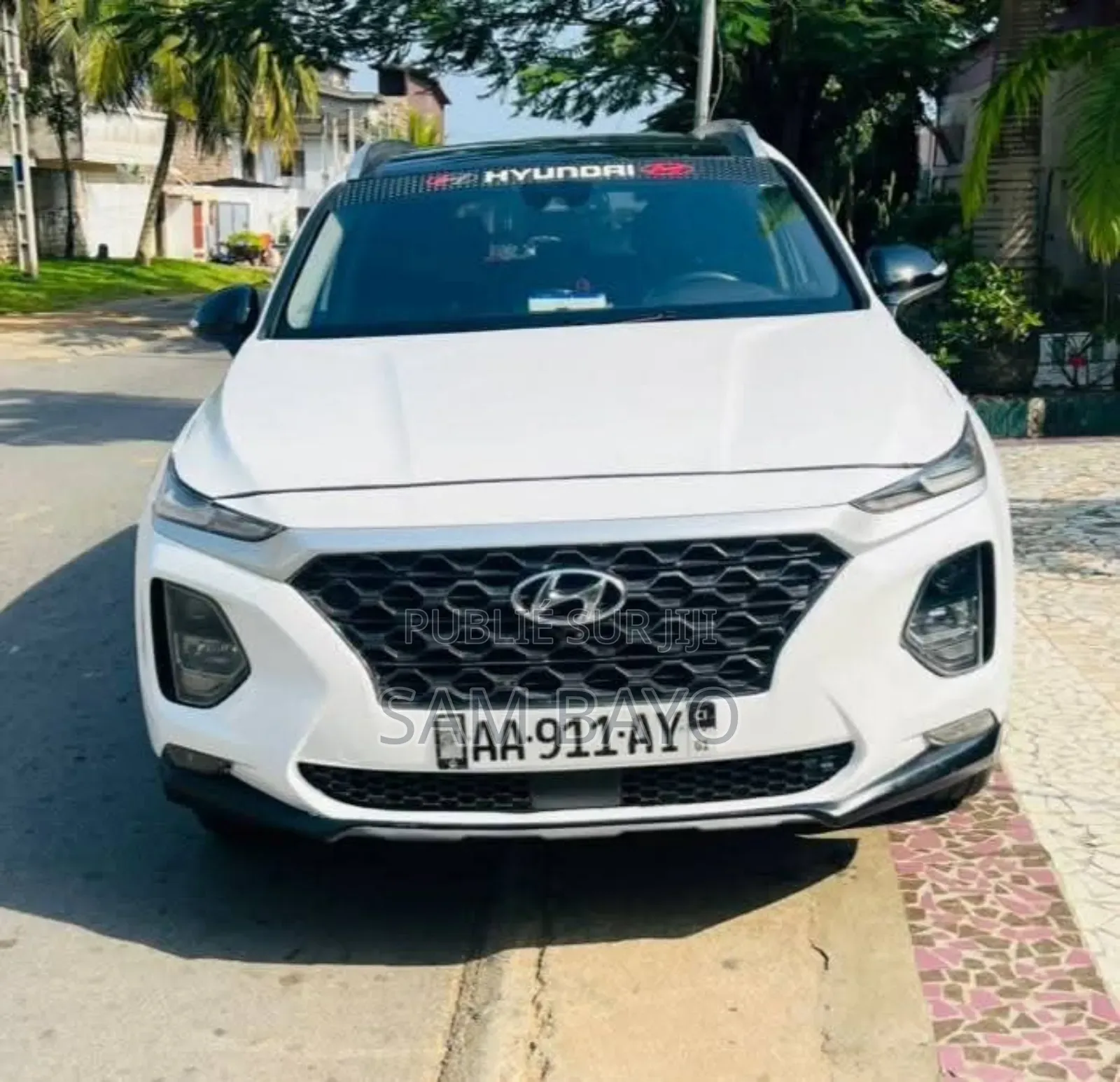Hyundai Santa Fe 2020 Blanc