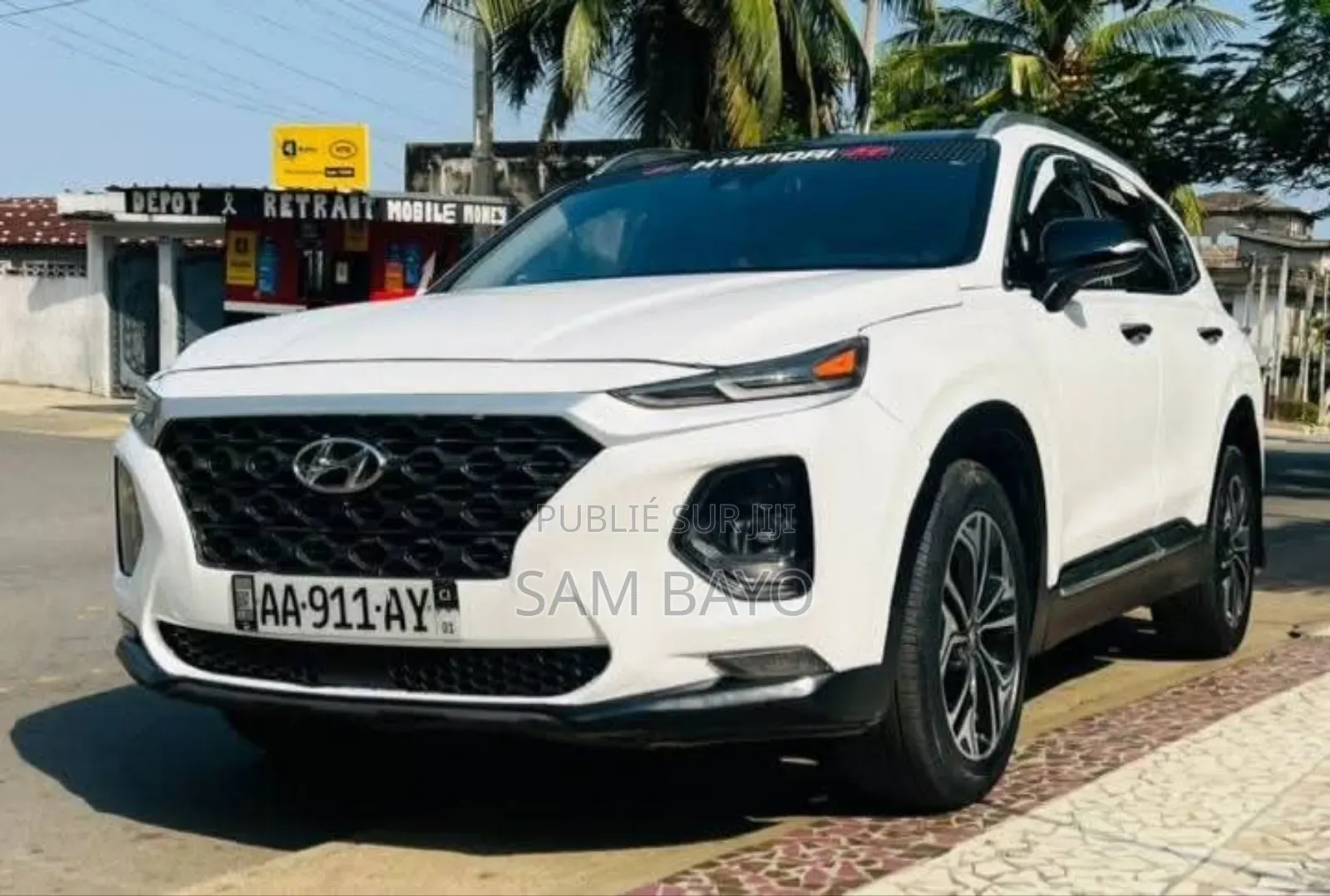 Hyundai Santa Fe 2020 Blanc