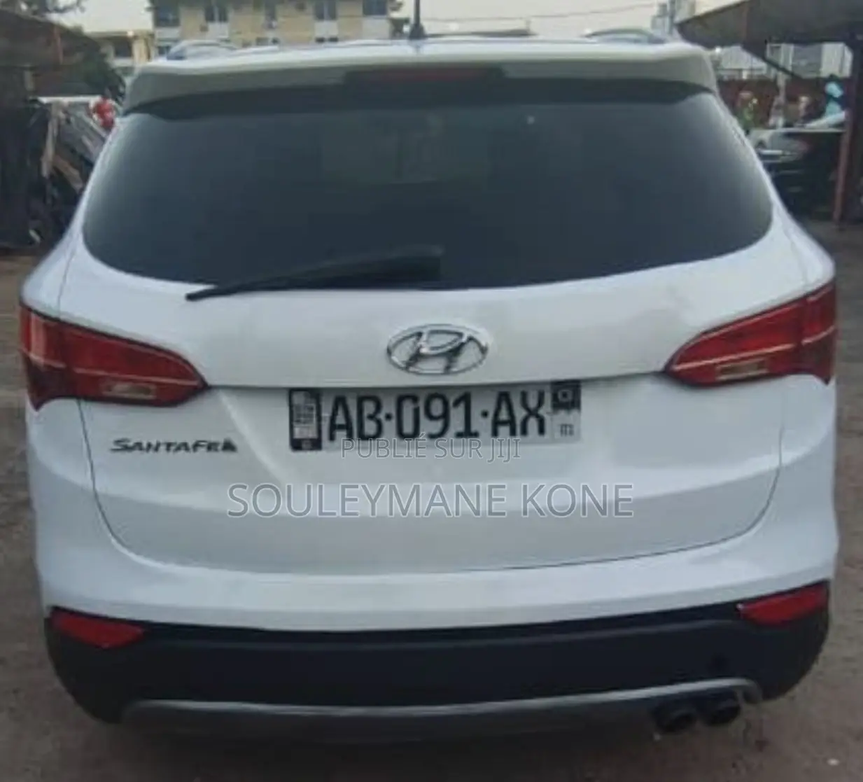 Hyundai Santa Fe 2017 Blanc