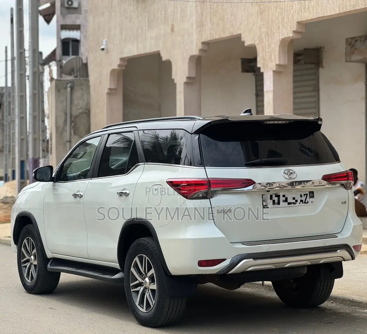 Toyota Fortuner 2017 Noir