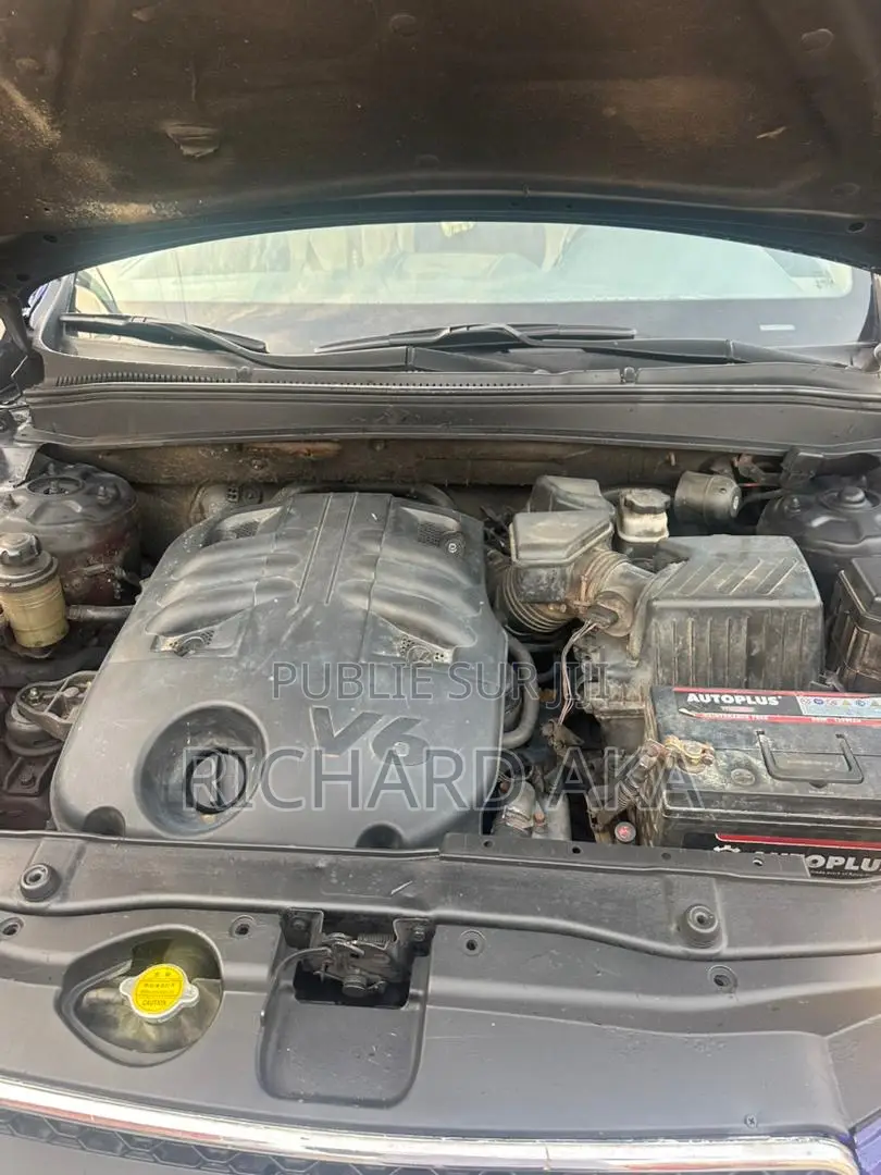 Hyundai Santa Fe 2.2 CRDi 2009 Blanc cassé