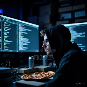 Apprentissage d'Informatique l'E-Commerce De Piratage Et Blogueur