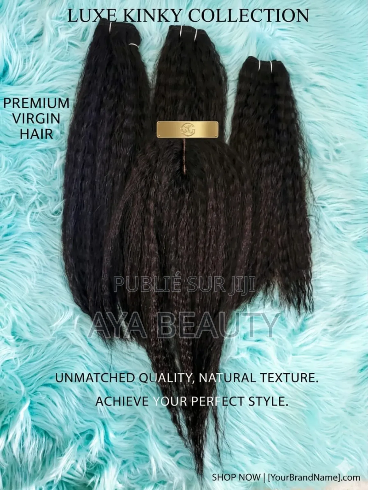 Tissage Effet Cheveux 3 Boules Et Closure