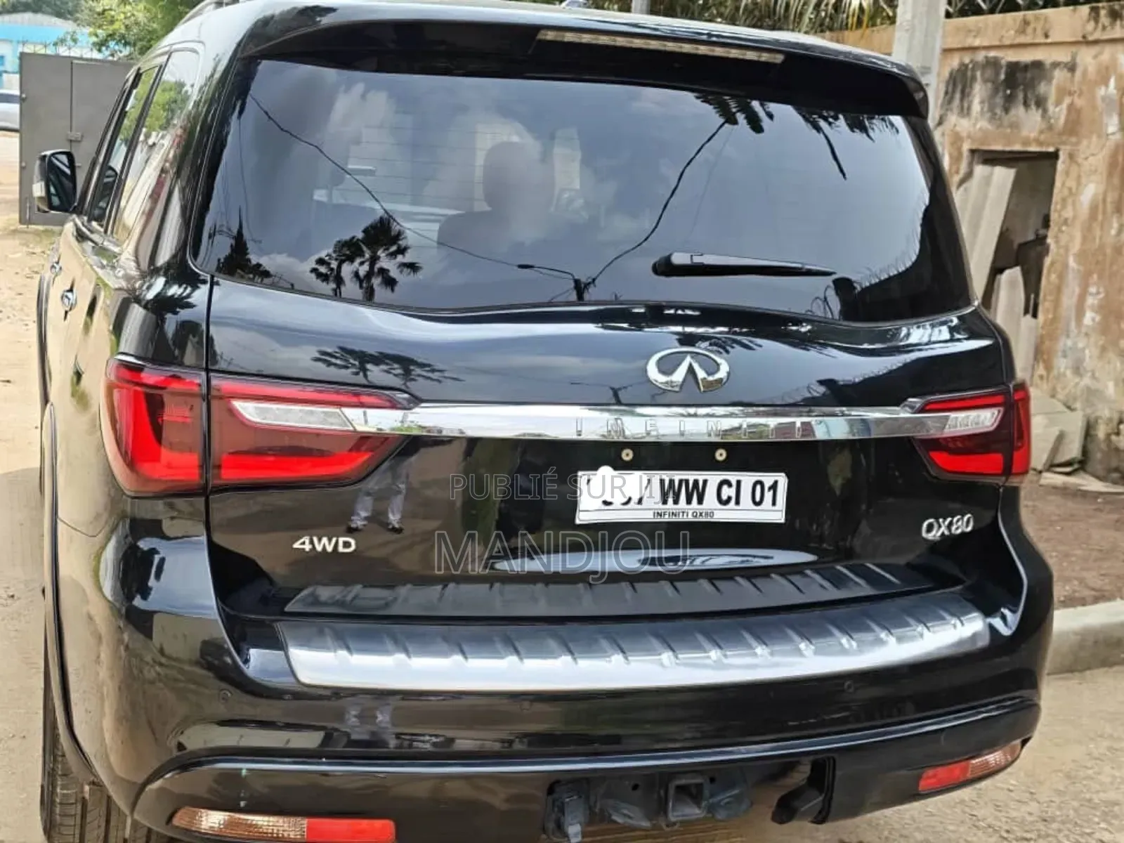Infiniti QX80 2022 Noir