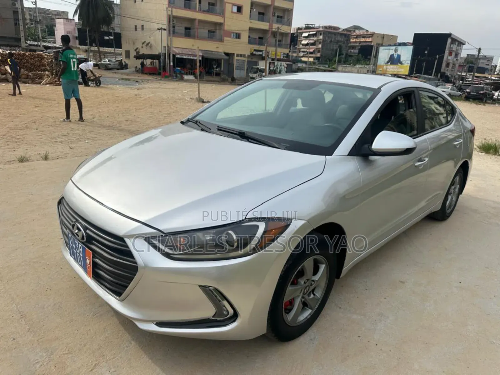 Hyundai Elantra Limited 2018 Gris