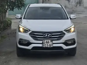 Hyundai Santa Fe 2018 Blanc