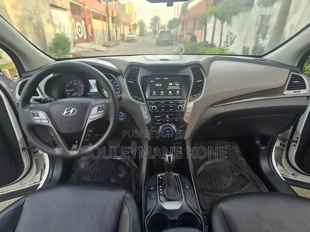 Hyundai Santa Fe 2018 Blanc