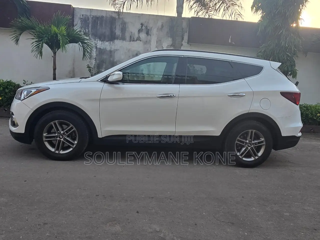 Hyundai Santa Fe 2018 Blanc