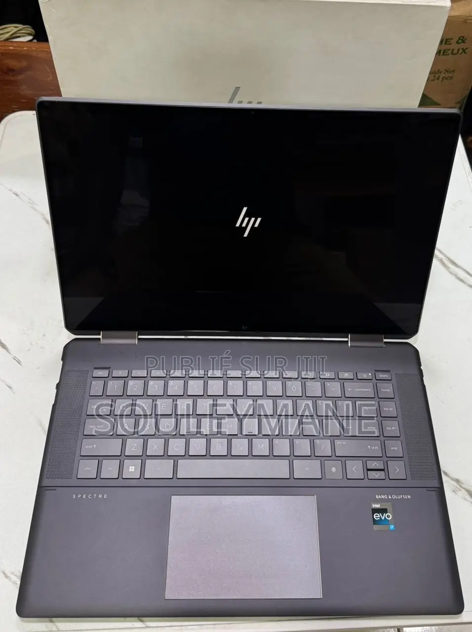 Ordinateur portable HP Spectre X360 15 16GB Intel Core i7 SSD 1T