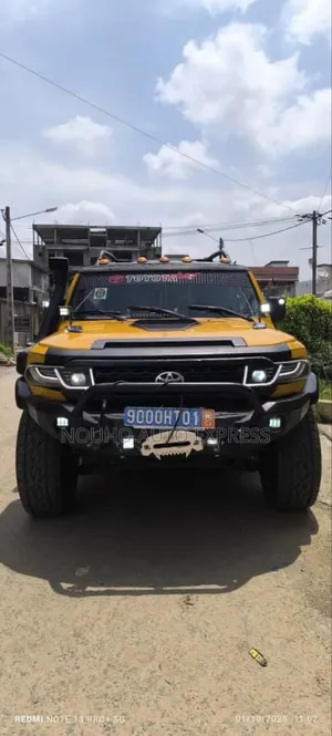 Toyota FJ Cruiser 2008 Jaune