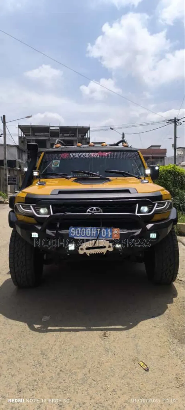 Toyota FJ Cruiser 2008 Jaune